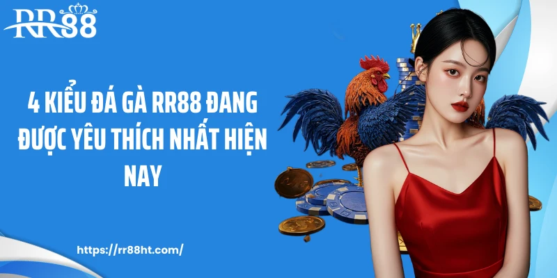 4 kiểu đá gà RR88 đang được yêu thích nhất hiện nay