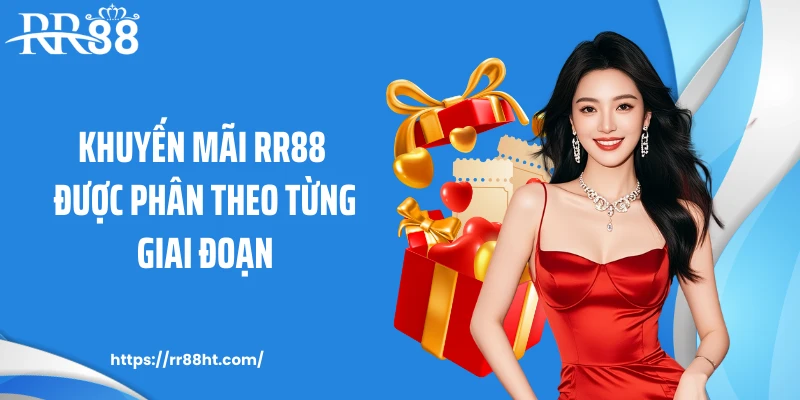 Khuyến mãi RR88 được phân theo từng giai đoạn Khuyến mãi RR88 được phân theo từng giai đoạn